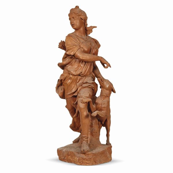 Bernardino Cametti : SCULTURA, ITALIA CENTRALE, PRIMA MET SECOLO XVIII  - Asta MOBILI, MAIOLICHE E OGGETTI D'ARTE - Associazione Nazionale - Case d'Asta italiane