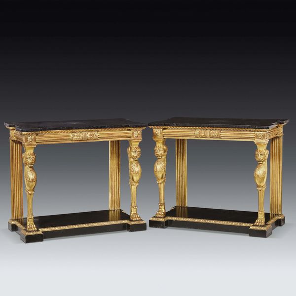 COPPIA DI CONSOLE, FIRENZE, 1820-1830 CIRCA  - Asta MOBILI, MAIOLICHE E OGGETTI D'ARTE - Associazione Nazionale - Case d'Asta italiane