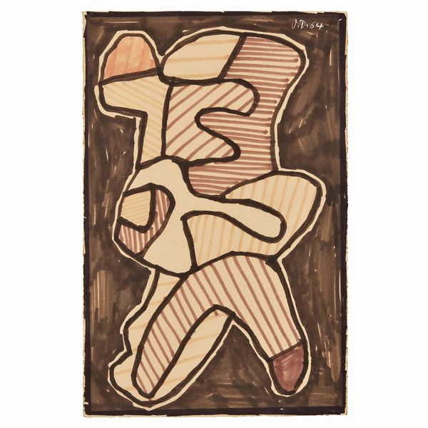 JEAN DUBUFFET : JEAN DUBUFFET  - Asta ARTE MODERNA E CONTEMPORANEA - Associazione Nazionale - Case d'Asta italiane