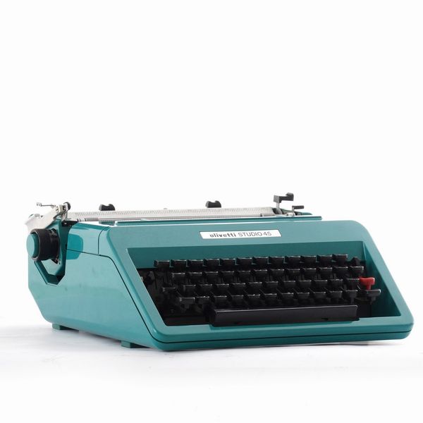 Macchina da scrivere Olivetti studio 45  - Asta Antiquariato - Associazione Nazionale - Case d'Asta italiane