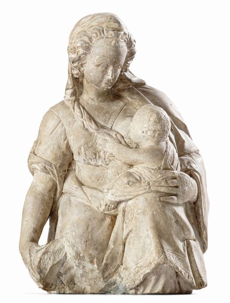 Arte rinascimentale francese, XV-XVI secolo Madonna con Bambino  - Asta Scultura e Oggetti d'Arte - Associazione Nazionale - Case d'Asta italiane