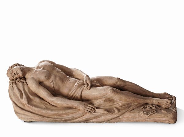 Arte barocca italiana, XVII-XVIII secolo Cristo deposto  - Asta Scultura e Oggetti d'Arte - Associazione Nazionale - Case d'Asta italiane