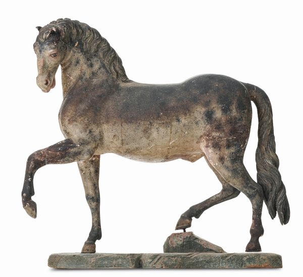 Arte presepiale del XVIII-XIX secolo Cavallo  - Asta Scultura e Oggetti d'Arte - Associazione Nazionale - Case d'Asta italiane