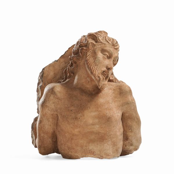 Plasticatore rinascimentale italiano, XVI secolo Busto del Redentore  - Asta Scultura e Oggetti d'Arte - Associazione Nazionale - Case d'Asta italiane