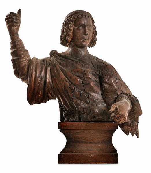 Arte rinascimentale, Lombardia o Veneto, XV secolo Busto raffigurante cavaliere  - Asta Scultura e Oggetti d'Arte - Associazione Nazionale - Case d'Asta italiane