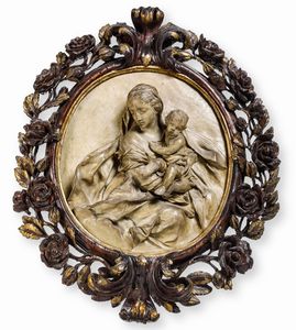 Giuseppe Maria Mazza - Bologna, prima met del XVIII secolo. Madonna con Bambino