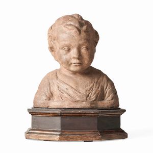 Sandro di Lorenzo Maestro dei Bambini Turbolenti - Maestro dei bambini turbolenti Busto di fanciullo