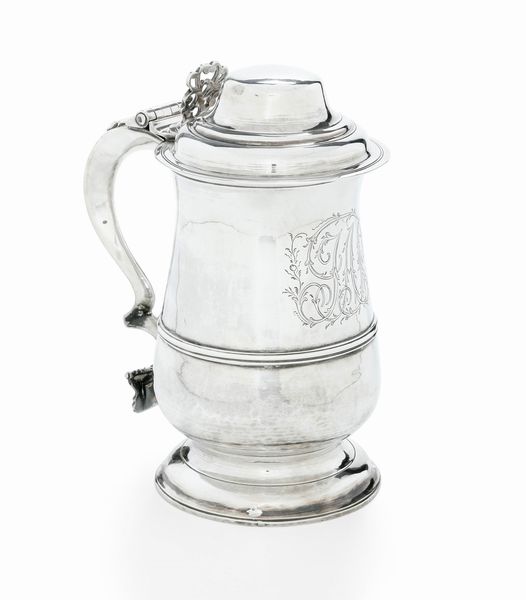 Tankard. Londra, 1779. Argentiere George Smith  - Asta Argenti da Collezione | XX secolo - Associazione Nazionale - Case d'Asta italiane