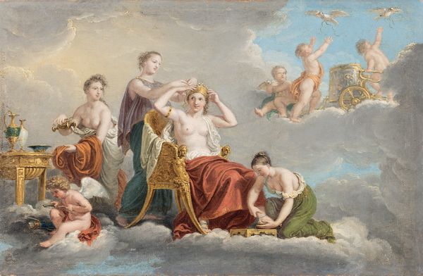 Andrea Appiani : La toeletta di Venere  - Asta Dipinti Antichi - Associazione Nazionale - Case d'Asta italiane