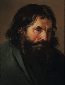 Valentin de Boulogne - Ritratto di uomo barbuto