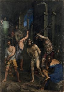 Giovanni Battista Paggi - Flagellazione di Cristo