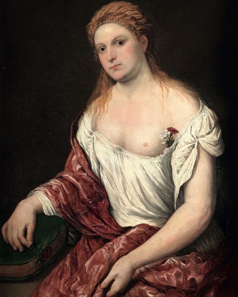 Paris Bordon : Ritratto di giovane donna  - Asta Old Masters - Associazione Nazionale - Case d'Asta italiane