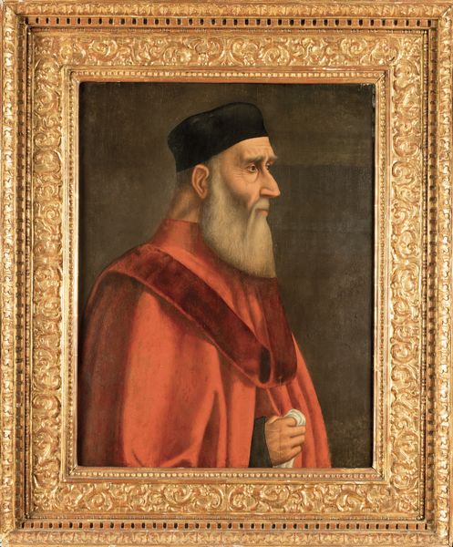 Gentile Bellini : Ritratto di senatore veneziano  - Asta Old Masters - Associazione Nazionale - Case d'Asta italiane