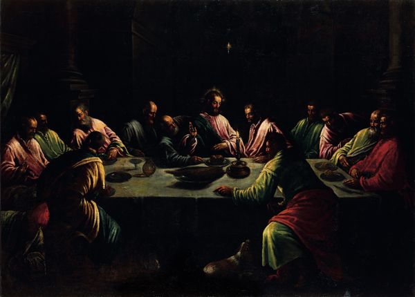 Francesco Giambattista Da Ponte detto Francesco Bassano : Ultima Cena  - Asta Old Masters - Associazione Nazionale - Case d'Asta italiane