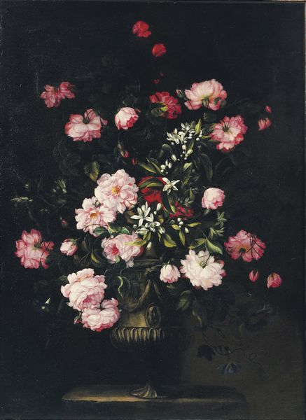 Giacomo Recco : Natura morta con vaso di fiori  - Asta Old Masters - Associazione Nazionale - Case d'Asta italiane