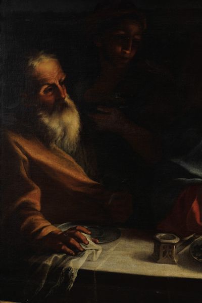 Stefano Maria Legnani detto il Legnanino : Cena in Emmaus  - Asta Old Masters - Associazione Nazionale - Case d'Asta italiane