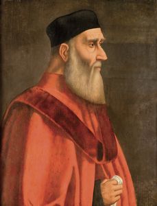 Gentile Bellini - Ritratto di senatore veneziano