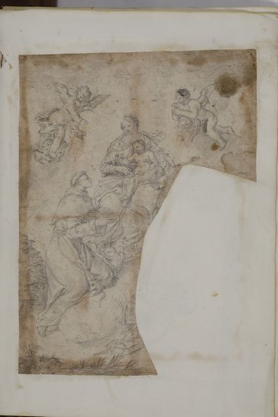 Album contenente vari disegni di epoche, soggetti e tecniche differenti  - Asta Orologi da Polso - Associazione Nazionale - Case d'Asta italiane