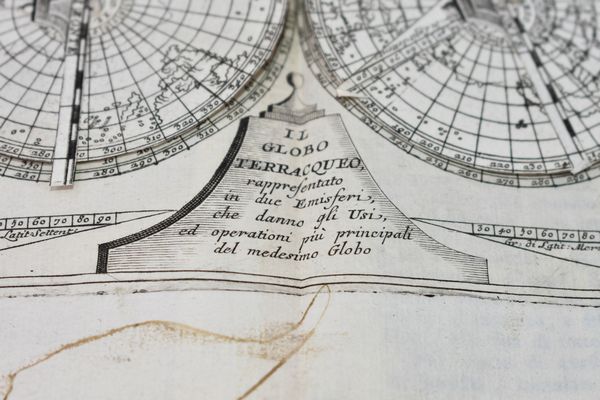 Coronelli, Vincenzo: EPITOME COSMOGRAFICA, O COMPENDIOSA INTRODUTTIONE ALL'ASTRONOMIA, GEOGRAFIA, & IDROGRAFIA, PER L'USO, DILUCIDATIONE, E FABBRICA DELLE SFERE, GLOBI, PLANISFERJ, ASTROLABJ, E TAVOLE GEOGRAFICHE, E PARTICOLARMENTE DEGLI STAMPATI, E SPIEGATI NELLE PUBLICHE LETTIONI … Colonia [i.e. Venezia], 1693, ad istanza di Andrea Poletti in Venetia.  - Asta Libri Rari & Manoscritti del XVI Secolo - Associazione Nazionale - Case d'Asta italiane