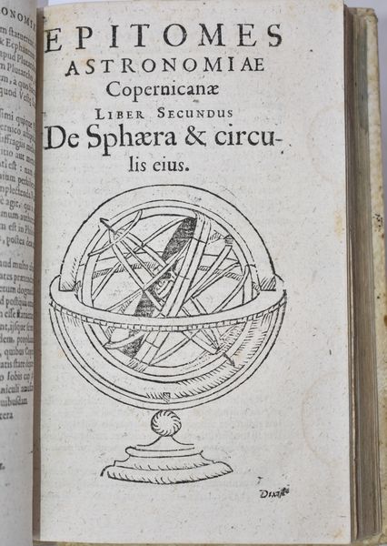 [Astronomia/Keplero] Kepler, Johannes : EPITOME ASTRONOMIAE COPERNICANAE. USITATA FORMA QUAESTIONUM & RESPONSIONUM CONSCRIPTA INQ. VII LIBROS DIGESTA, QUORUM TRES PRIORES SUNT DE DOCTRINA SPHAERICA … AUTHORE JOANNE KEPPLERO. Lentijs ad Danubium, 1618, excudebat Johannes Plancus.  - Asta Libri Rari & Manoscritti del XVI Secolo - Associazione Nazionale - Case d'Asta italiane