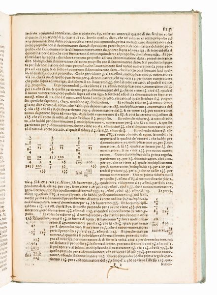 [Matematica] CATALDI, ANTONIO PIETRO : PRIMA PARTE DELLA ARITMETICA, OVERO ELEMENTI PRATICI DELLI NUMERI - SECONDA PARTE DELLA PRATICA ARITMETICA. Bologna 1602-1606  - Asta Libri Rari & Manoscritti del XVI Secolo - Associazione Nazionale - Case d'Asta italiane