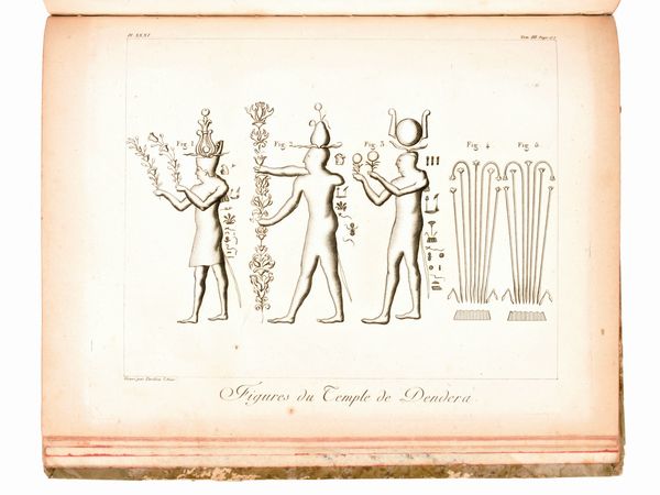 [Viaggi/Egitto] C.S. Sonnini: Voyage dans la Haute et Basse Egypte, ... A Paris, chez F. Buisson 1799 - 3 voll & Atlas  - Asta Libri Rari & Manoscritti del XVI Secolo - Associazione Nazionale - Case d'Asta italiane