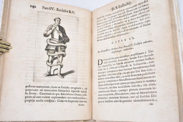 Kircher, Athanasius ATHANASII KIRCHERI E SOCIETATE IESU HISTORIA EUSTACHIO-MARIANA QUA ADMIRANDA D. EUSTACHIJ, SOCIORUMQUE VITA EX VARIJS AUTHORIBUS COLLECTA; LOCUS IN QUO EIDEM IN MONTE VULTURELLO CHRISTUS INTER CORNUA CERUI APPARUIT, NOUITER DETECTUS; … Romae, 1665, ex typographia Varesij.  - Asta Libri Rari & Manoscritti del XVI Secolo - Associazione Nazionale - Case d'Asta italiane