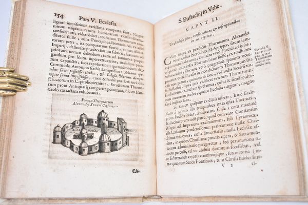 Kircher, Athanasius ATHANASII KIRCHERI E SOCIETATE IESU HISTORIA EUSTACHIO-MARIANA QUA ADMIRANDA D. EUSTACHIJ, SOCIORUMQUE VITA EX VARIJS AUTHORIBUS COLLECTA; LOCUS IN QUO EIDEM IN MONTE VULTURELLO CHRISTUS INTER CORNUA CERUI APPARUIT, NOUITER DETECTUS; … Romae, 1665, ex typographia Varesij.  - Asta Libri Rari & Manoscritti del XVI Secolo - Associazione Nazionale - Case d'Asta italiane