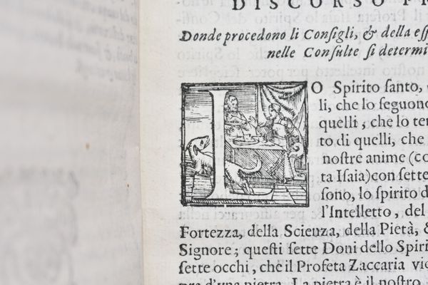 Filippe, Bartholomaeu / Valentino, Giulio Cesare : TRATTATO DEL CONSEGLIO, ET DE' CONSEGLIERI DE' PRENCIPI, VTILISSIMO PER SAPER REGGERE FELICEMENTE STATI, & QUAL SI VOGLIA DOMINIO, PER ILLUSTRARE LA PATRIA, & FAR NOBILE, & DEGNA OGNI ATTIONE HUMANA... In Venetia, 1599, appresso la Compagnia minima.  - Asta Libri Rari & Manoscritti del XVI Secolo - Associazione Nazionale - Case d'Asta italiane