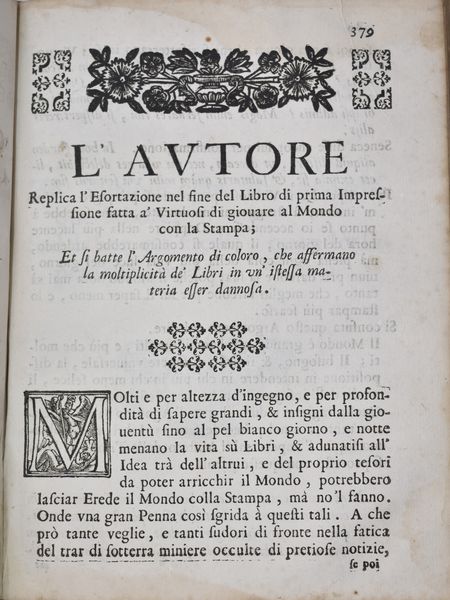 Soliani, Domenico Maria DOMINICI MARIÆ SOLIANI ... ARCHETYPUS INSTRUMENTORUM PRO NOVELLIS NOTARIIS. IN HAC TERTIA IMPRESSIONE (MUTINENSI VERÒ SECUNDA) MULTIS CAUTELIS, CLAUSULIS LEGALIBUS, & ALIIS ADDITIONIBUS AUCTUS. Mutinæ, 1706, ex typographia Bartholomæi Soliani.  - Asta Libri Rari & Manoscritti del XVI Secolo - Associazione Nazionale - Case d'Asta italiane