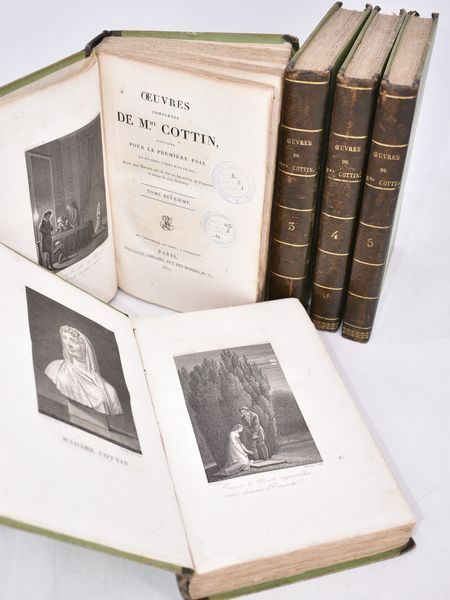 Cottin, Sophie OEUVRES COMPLÈTES DE MME COTTIN [TEXTE IMPRIMÉ], PUBLIÉES POUR LA PREMIÈRE FOIS EN UN SEUL CORPS D'OUVRAGE, AVEC UNE NOTICE SUR LA VIE ET LES ÉCRITS DE L'AUTEUR… Paris, 1817, Foucault.  - Asta Libri Rari & Manoscritti del XVI Secolo - Associazione Nazionale - Case d'Asta italiane