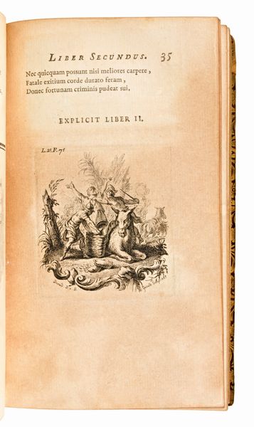 [Favola/Morale] Phaedrus : Phaedri Augusti Liberti Fabulae.. & Flavi Ariani Fabularum AesopiarumParigi, Joan August Grange' 1748-47  - Asta Libri Rari & Manoscritti del XVI Secolo - Associazione Nazionale - Case d'Asta italiane