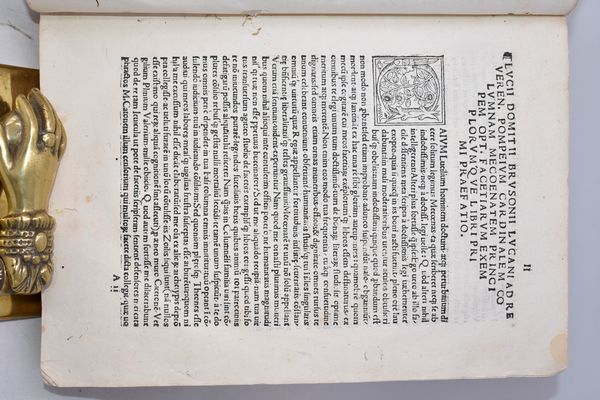 Brusoni, Lucius Domitius: FACETIARUM EXEMPLORUMQUE, LIBRI VII. Impressum Romae, 1518, per Iacobum Mazochium.  - Asta Libri Rari & Manoscritti del XVI Secolo - Associazione Nazionale - Case d'Asta italiane