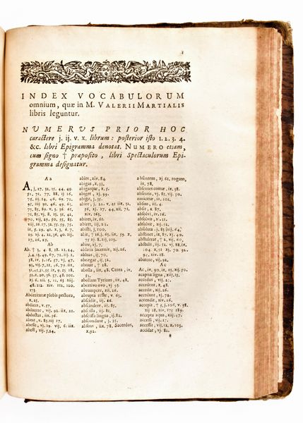 [Classici latini] Martialis, Marcus Valerius : Epigrammatum libros 15... ad usum serenissimi Delphini. Antoine Cellier, Paris 1680  - Asta Libri Rari & Manoscritti del XVI Secolo - Associazione Nazionale - Case d'Asta italiane