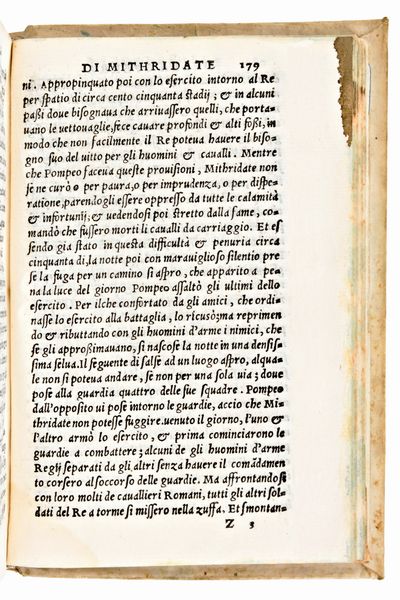 Appianus : Appiano Alessandrino Historia Delle guerre civili et esterne de romani. 2 volumi. Venezia, Bartolomeo Cesano 1550  - Asta Libri Rari & Manoscritti del XVI Secolo - Associazione Nazionale - Case d'Asta italiane