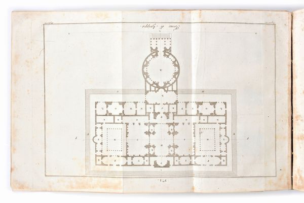 [Architettura/Roma] Scamozzi, Ottavio Bertotti : Le terme dei romani disegnate da Andrea Palladio e ripubblicate con la giunta di alcune osservazioni... Giovanni Rossi, Vicenza 1797  - Asta Libri Rari & Manoscritti del XVI Secolo - Associazione Nazionale - Case d'Asta italiane