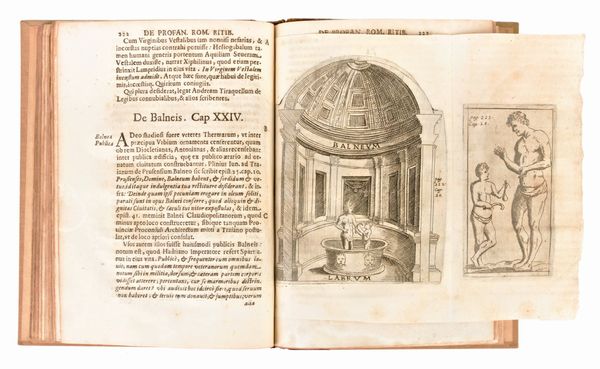 [Roma] Casalio, Giovanni Battista : De antiquis Romanorum ritibus. Auctore Ioanne Baptista Casalio Romano. Roma, ex typographia Andreae Phaei, 1644  - Asta Libri Rari & Manoscritti del XVI Secolo - Associazione Nazionale - Case d'Asta italiane