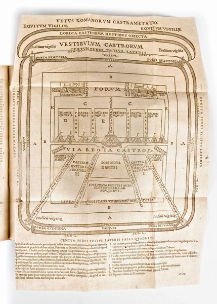 [Numismatica/Roma] Rosinus Johannes & Agustín, Antonio : Romanarum antiquitatum libri decem &  De Romanorum gentibus et familiis. In Lione, 1606 & 1592  - Asta Libri Rari & Manoscritti del XVI Secolo - Associazione Nazionale - Case d'Asta italiane