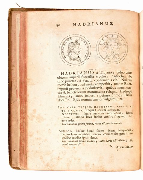 [Numismatica/Roma] Foy Vaillant, Jean : Numismata imperatorum romanorum praestantiora a Julio Caesare ad postumum et tyrannos. Parigi, Joannem Jombert 1694  - Asta Libri Rari & Manoscritti del XVI Secolo - Associazione Nazionale - Case d'Asta italiane