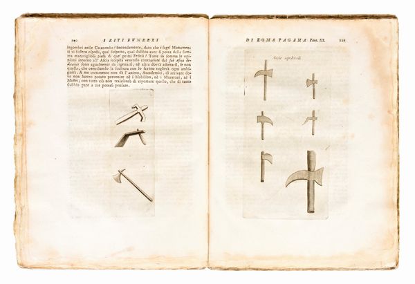 [Archeologia/Roma] Guasco, Francesco Eugenio : I Riti funebri di Roma pagana descritti da Francesco Eugenio Guasco.. In Lucca, per Filippo Maria Benedini, 1758  - Asta Libri Rari & Manoscritti del XVI Secolo - Associazione Nazionale - Case d'Asta italiane