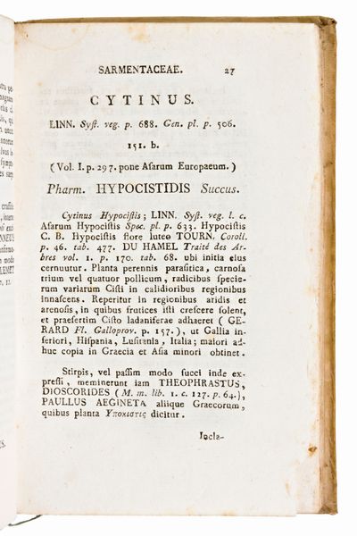 [Medicina/Farmacopea] Murray, Johan Anders : Apparatus medicaminum tam simplicium. Prima edizione, Ticini : ex typographia R. & Imp. Mon. S.Salv., 1787-1792  - Asta Libri Rari & Manoscritti del XVI Secolo - Associazione Nazionale - Case d'Asta italiane