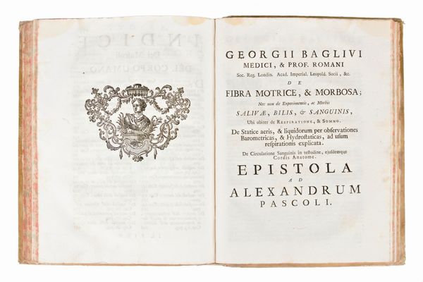 [Medicina/Anatomia] Pascoli, Alessandro : Il corpo umano… si descrivono in Compendio tutti gli organi suoi, e i loro principali uffizi... In Venezia, presso Andrea Poletti, 1750  - Asta Libri Rari & Manoscritti del XVI Secolo - Associazione Nazionale - Case d'Asta italiane