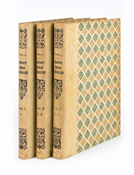 [Medicina] Brambilla, Giovanni Alessandro : Storia delle scoperte fisico medico-anatomico-chirurgiche fatte dagli uomini illustri Italiani  - Asta Libri Rari & Manoscritti del XVI Secolo - Associazione Nazionale - Case d'Asta italiane