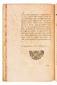 [Filosofia/Morale] Buonafede, Appiano : Istoria critica e filosofica del suicidio ragionato. In Lucca, 1761 Riccomini & Giuntini  - Asta Libri Rari & Manoscritti del XVI Secolo - Associazione Nazionale - Case d'Asta italiane