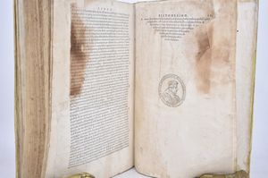 Guicciardini, Francesco : LA HISTORIA DI ITALIA DI M. FRANCESCO GUICCIARDINI GENTIL'HUOMO FIORENTINO … In Fiorenza, 1561, appresso Lorenzo Torrentino impressor ducale.  - Asta Libri Rari & Manoscritti del XVI Secolo - Associazione Nazionale - Case d'Asta italiane