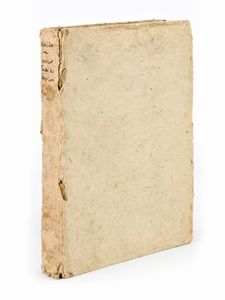 Minadoi, Giovanni Tommaso <ca. 1549-1615> Historia della guerra fra Turchi, et Persiani, di Gio. Thomaso Minadoi da Rouigo, diuisa in libri 9. In Venetia : appresso Andrea Muschio & Barezzo Barezzi, 1594  - Asta Libri Rari & Manoscritti del XVI Secolo - Associazione Nazionale - Case d'Asta italiane