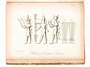 [Viaggi/Egitto] C.S. Sonnini: Voyage dans la Haute et Basse Egypte, ... A Paris, chez F. Buisson 1799 - 3 voll & Atlas  - Asta Libri Rari & Manoscritti del XVI Secolo - Associazione Nazionale - Case d'Asta italiane