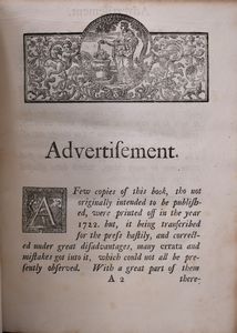 Wollaston, William: THE RELIGION OF NATURE ILLUSTRATED. London, 1725, S. Palmer.  - Asta Libri Rari & Manoscritti del XVI Secolo - Associazione Nazionale - Case d'Asta italiane