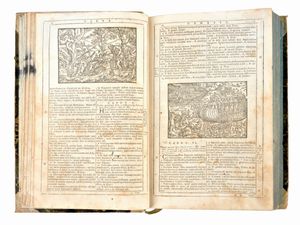 [Bibbia Figurata] Biblia Sacra Vulgatae Editionis. In Venetia, N. Pezzana, 1706  - Asta Libri Rari & Manoscritti del XVI Secolo - Associazione Nazionale - Case d'Asta italiane