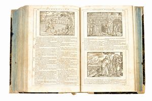 [Bibbia Figurata] Biblia Sacra Vulgatae Editionis. In Venetia, N. Pezzana, 1706  - Asta Libri Rari & Manoscritti del XVI Secolo - Associazione Nazionale - Case d'Asta italiane